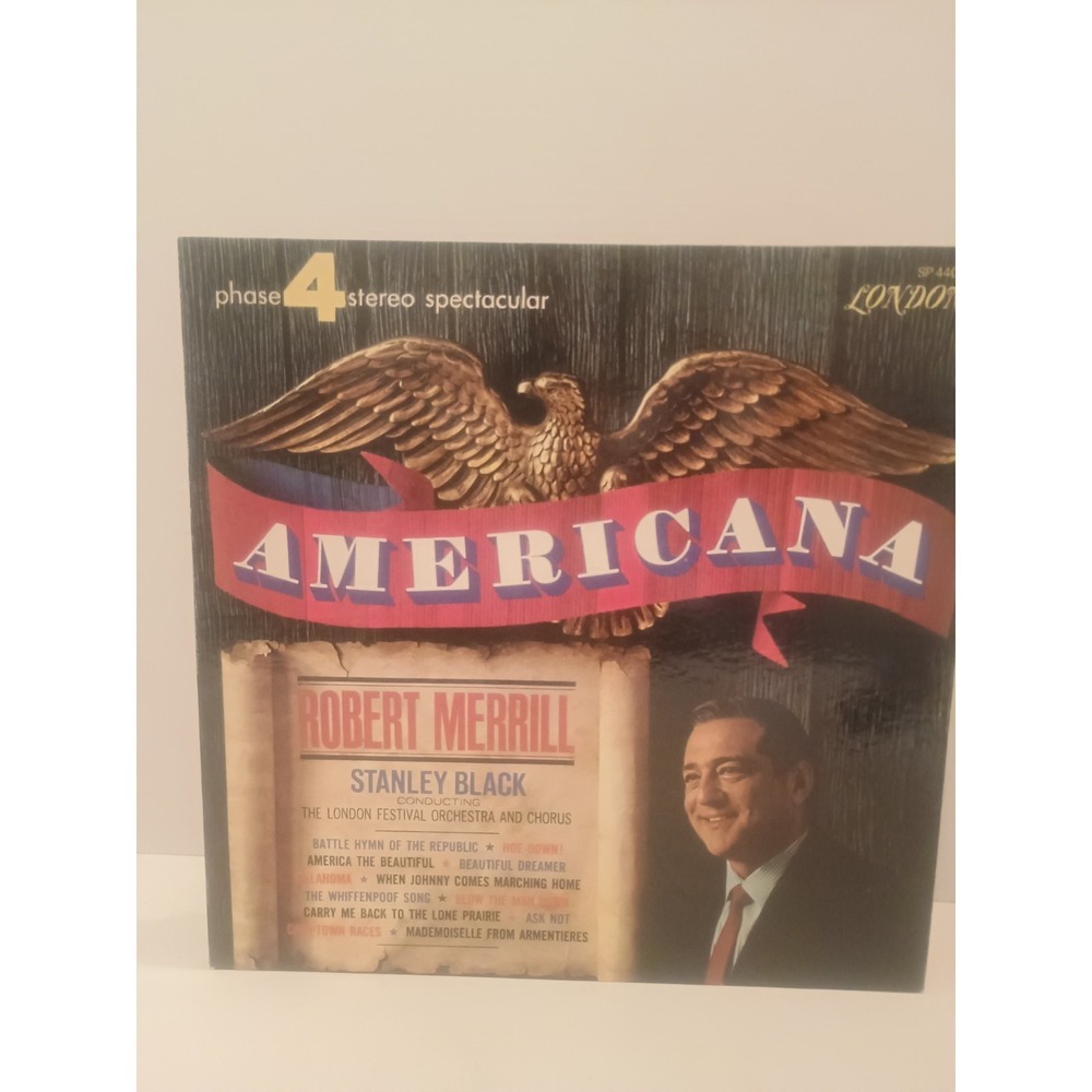 Robert Merrill, Stanley Black London Festival Orchestra - Americana - 1965